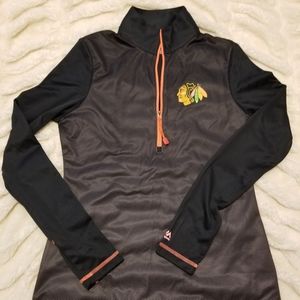 Chicago Blackhawks Athletic 1/4 Zip